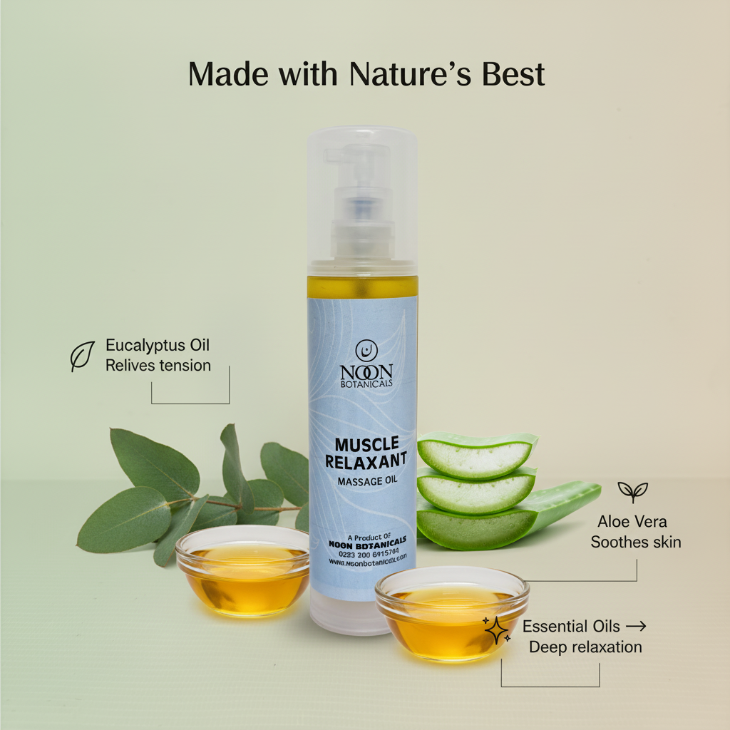 Muscle Relaxant Massage Oil