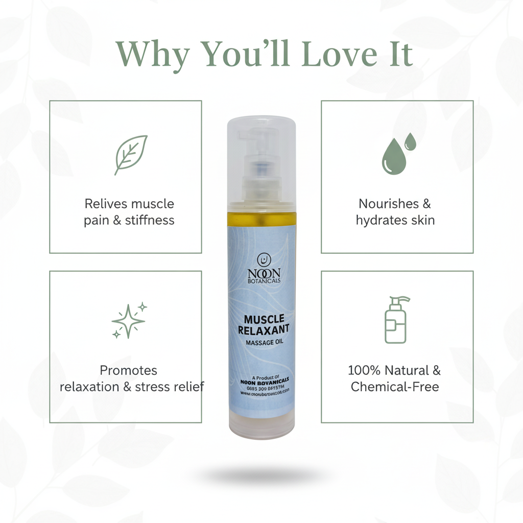 Muscle Relaxant Massage Oil