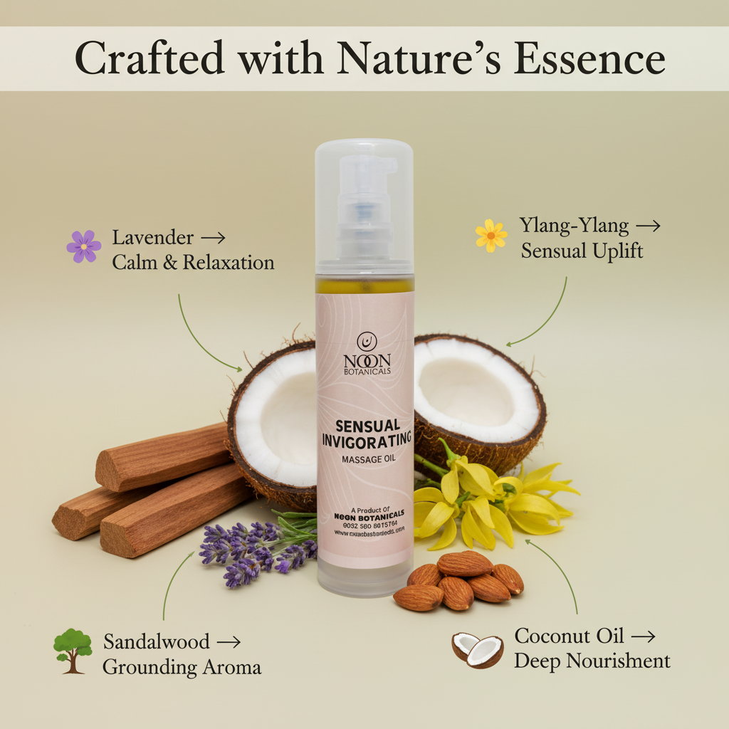 Sensual Invigorating Massage Oil