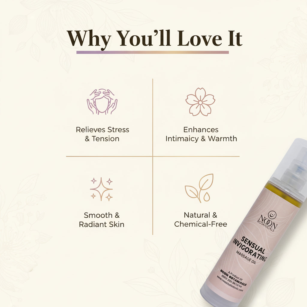 Sensual Invigorating Massage Oil