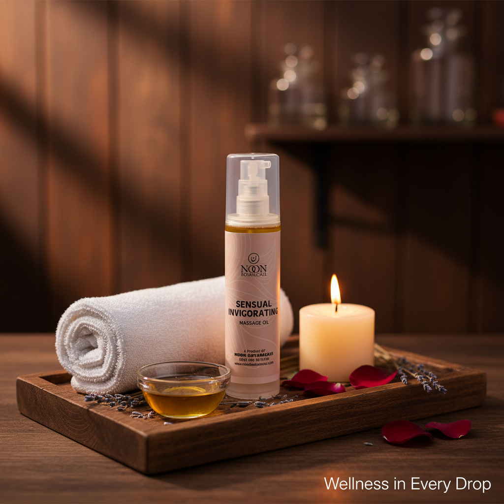Sensual Invigorating Massage Oil