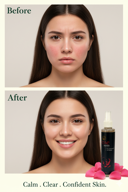 Natural Rose Water Spray - 100% Pure