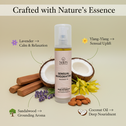 Sensual Invigorating Massage Oil